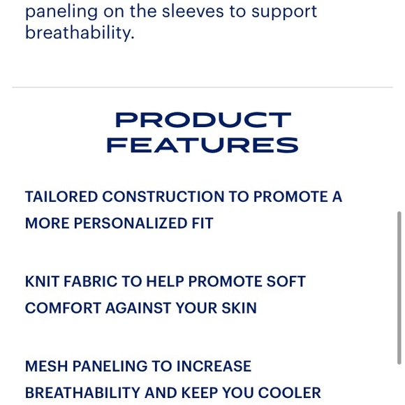 NWT ASICS Athletic Practice Short Sleeve Top Large Blue - Picture 10 of 12